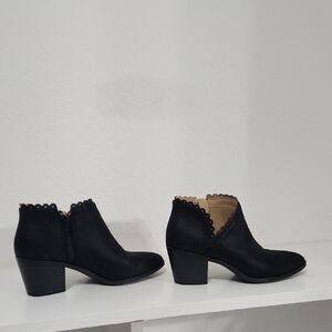 Journee Collection Tessa Black Ankle Boots